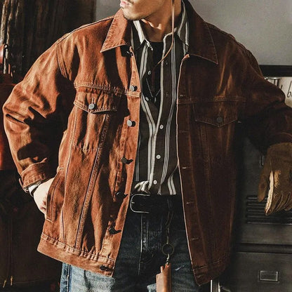 Isaac™ – Jaqueta Jeans Vintage Elegante