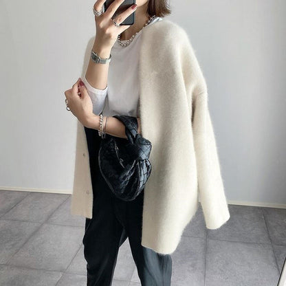Adele | Eleganter Kaschmir-Strick-Cardigan