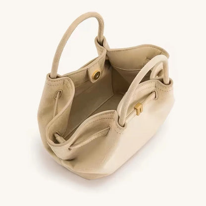 Riley™ - Bolsa de axila em camurça de couro micro