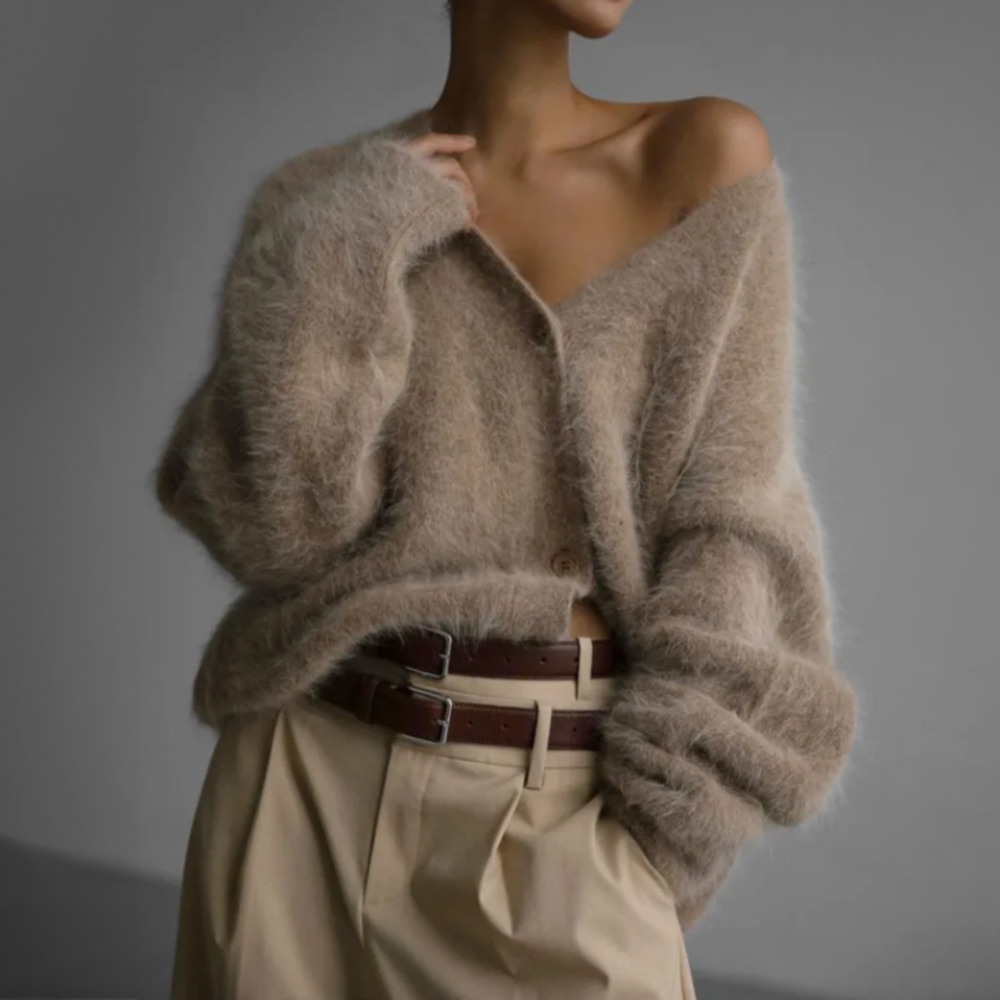 Dahlia™ Eleganter Strickjacke