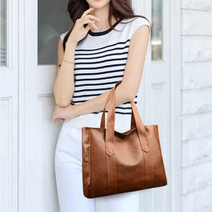 Abigail™ – Minimalistische, luxuriöse, weiche Schultertasche