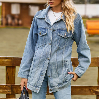 Mia™ – Klassisch elegante Country-Jeansjacke