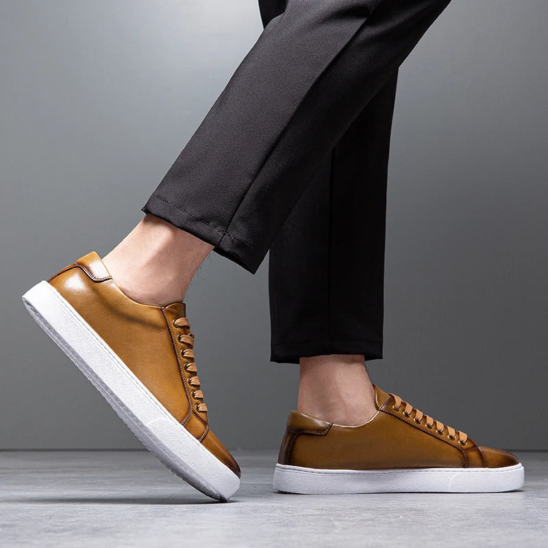 Carter™ - Bequemer Ledersneaker