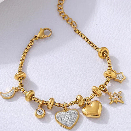 Zoe™ - Elegantes Liebes-Charm-Armband