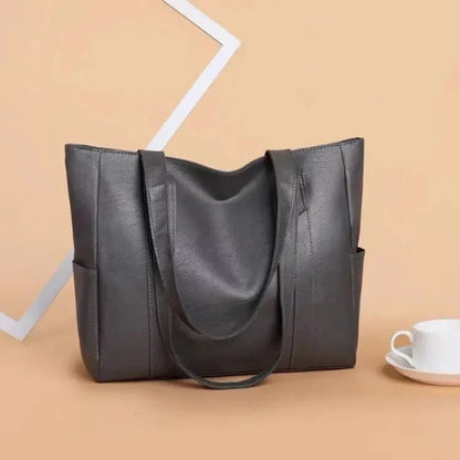 Abigail™ – Minimalistische, luxuriöse, weiche Schultertasche