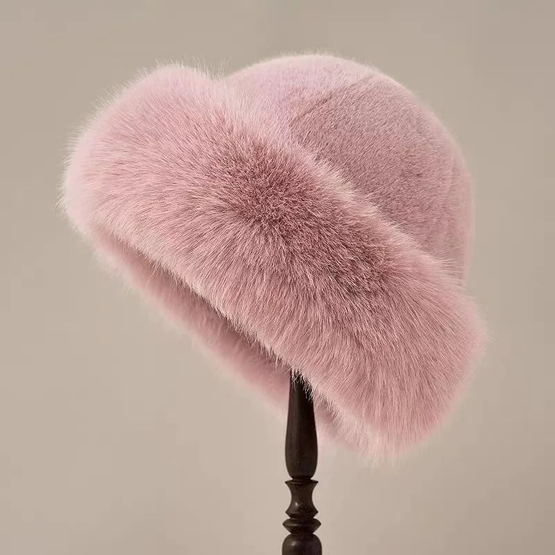 Grace™ - Elegante chapéu de pele quente