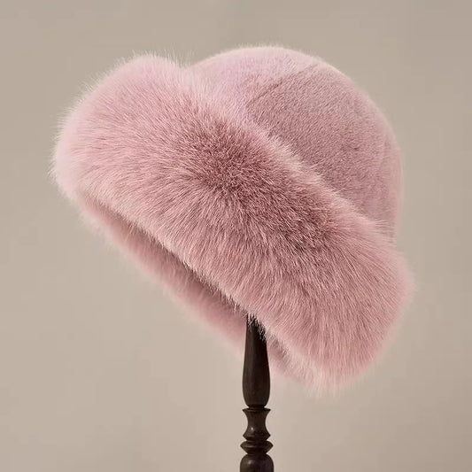 Grace™ - Elegante chapéu de pele quente