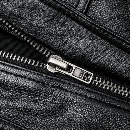 Hunter™ - Jaqueta de couro vegana vintage