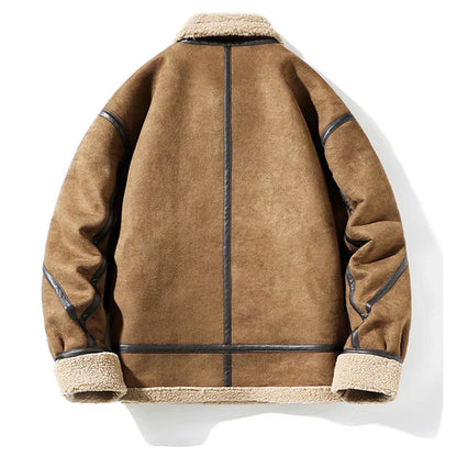 Benjamin™ - Warme Wildlederjacke im Vintage-Stil