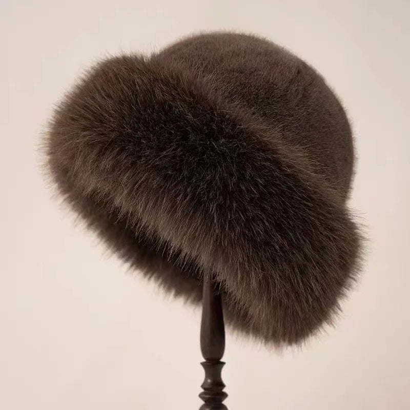 Grace™ - Elegante chapéu de pele quente