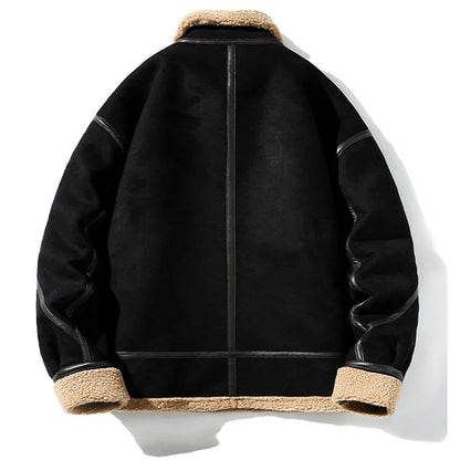 Benjamin™ - Warme Wildlederjacke im Vintage-Stil