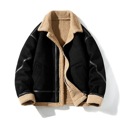 Benjamin™ - Warme Wildlederjacke im Vintage-Stil