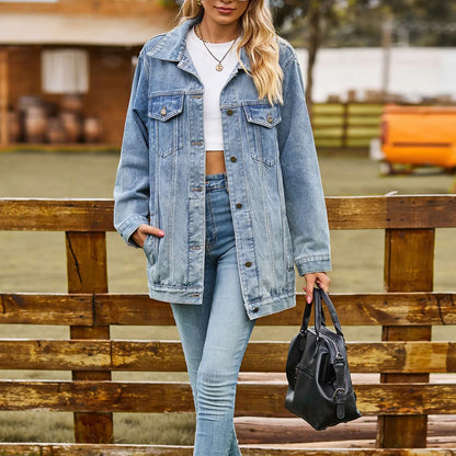 Mia™ – Klassisch elegante Country-Jeansjacke