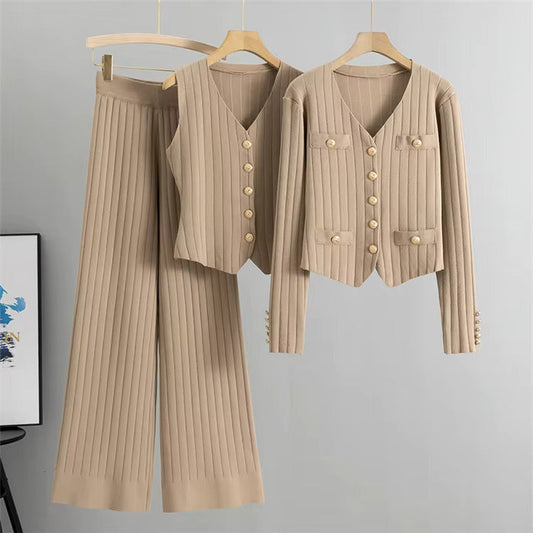 Amelia™ – Elegantes Strickwesten-Set
