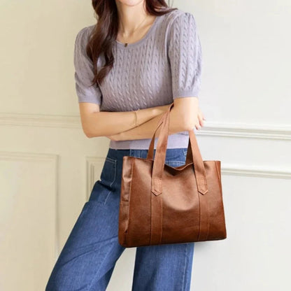 Abigail™ – Minimalistische, luxuriöse, weiche Schultertasche