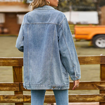 Mia™ – Klassisch elegante Country-Jeansjacke