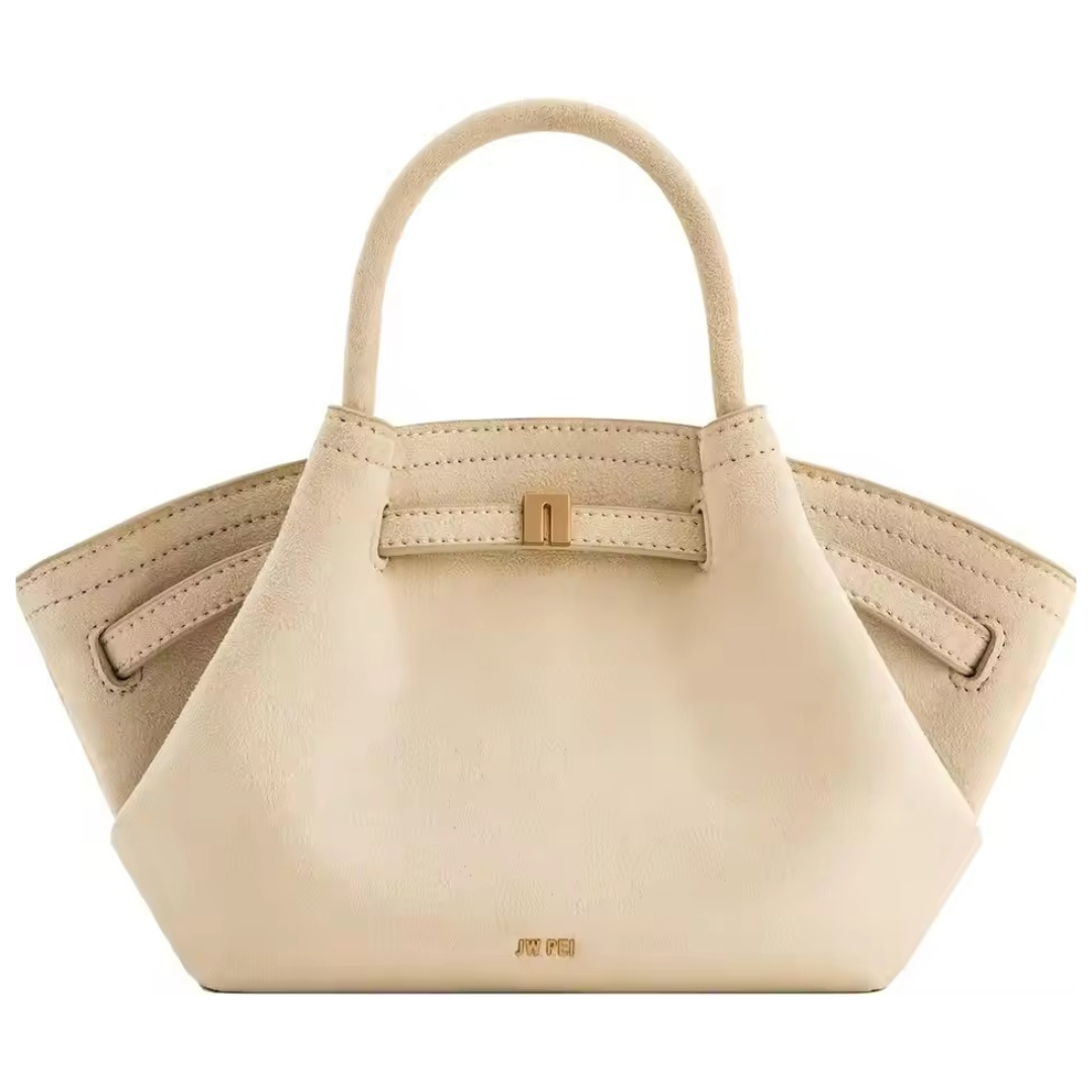 Riley™ - Bolsa de axila em camurça de couro micro