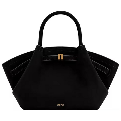 Riley™ - Bolsa de axila em camurça de couro micro