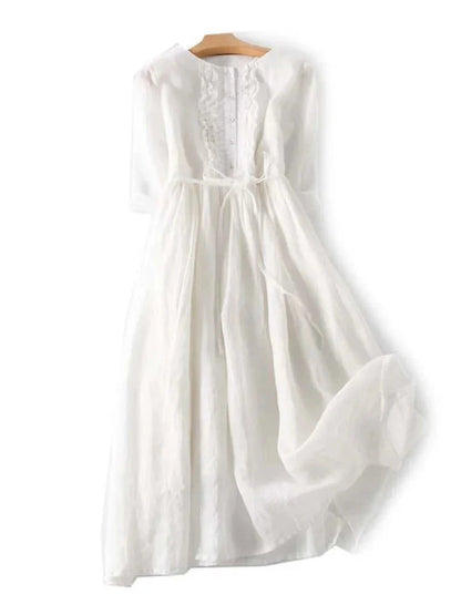 Abigail™ - Vestido Vintage Clássico