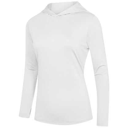 Women's Mint Hoodie Shirts UPF 50+ Sun Protection Long Sleeve UV Shirt Fishing Hiking Athletic Shirts with Thumb Hole