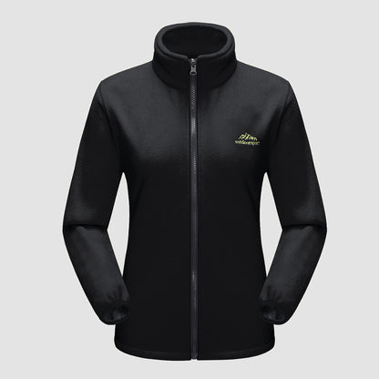 Women's Waterproof 3-in-1 Ski Jacket - Winter Snow Coat with Fleece Liner