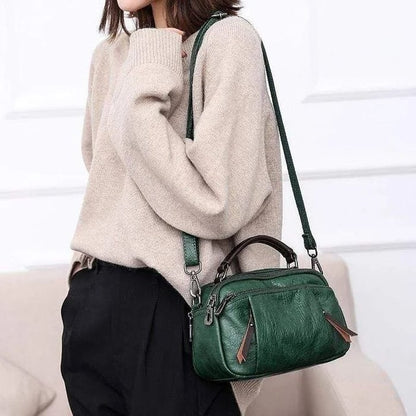 Penelope™ Exquisiter Stil | Weiche Tasche mit mehreren Taschen 