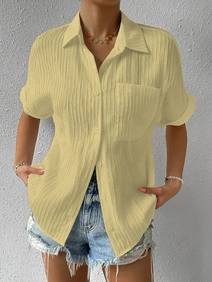 Sophia™ - Camisa Casual Elegante e Sofisticada