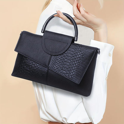 Grace™ Classic | Bolsa de luxo com relevo de crocodilo
