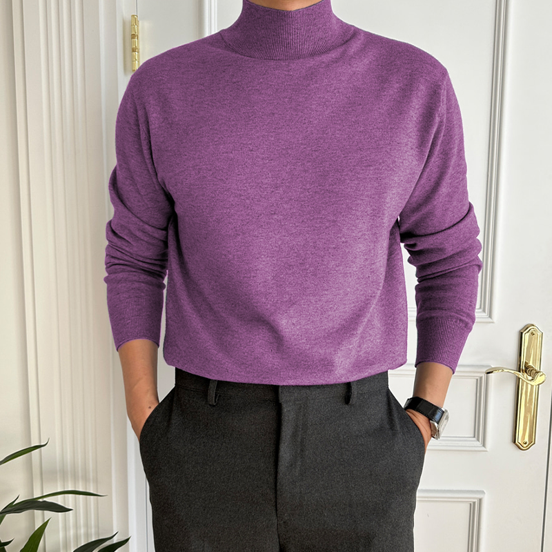 James™ - Bequemer Rollkragenpullover aus Kaschmir
