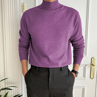 James™ - Bequemer Rollkragenpullover aus Kaschmir