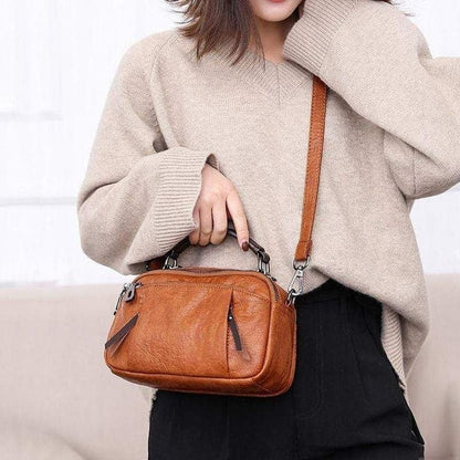 Penelope™ Exquisiter Stil | Weiche Tasche mit mehreren Taschen 