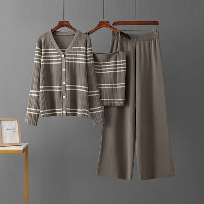 Brooklyn™ - Bequemes Strickset mit Streifen