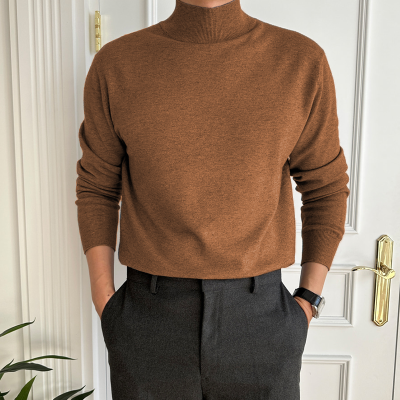 James™ - Bequemer Rollkragenpullover aus Kaschmir