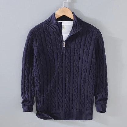 Jason | Eleganter Zip-Pullover 