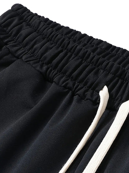 3pcs Men's Joggers - Solid Color, Drawstring Waist, Casual Athletic Sweatpants