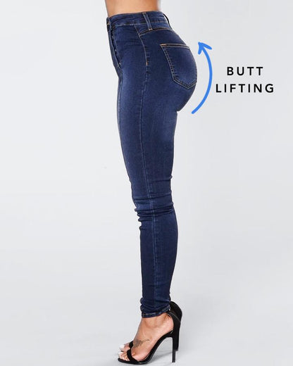 Riley™ - Jeans skinny de cintura alta estiloso