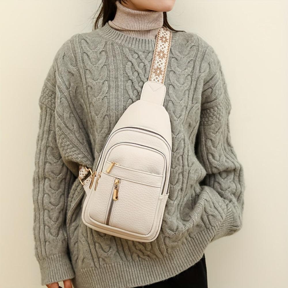 Riley™ Vintage Charm | Bolsa tiracolo de peito
