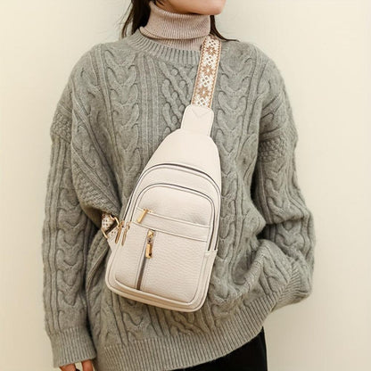 Riley™ Vintage Charm | Bolsa tiracolo de peito