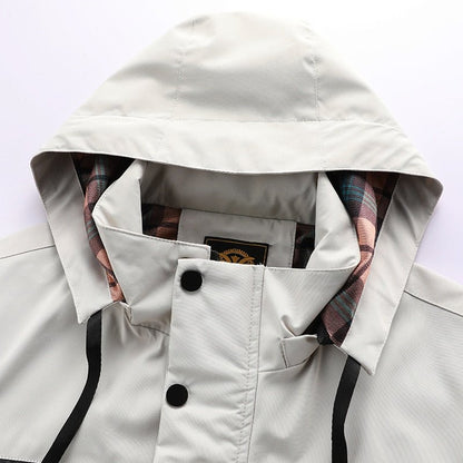 Logan™ – Bequeme, winddichte und wasserdichte Jacke mit mehreren Taschen 