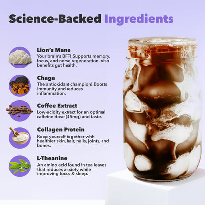 30 porções de café de cogumelo + kit inicial GRÁTIS