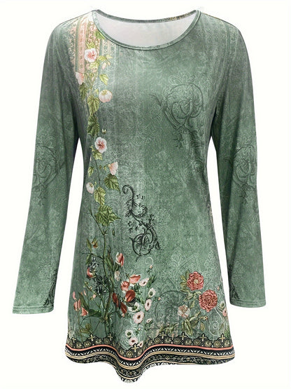 Floral Print Fashion Women's Clothing