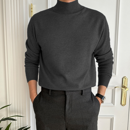 James™ - Bequemer Rollkragenpullover aus Kaschmir