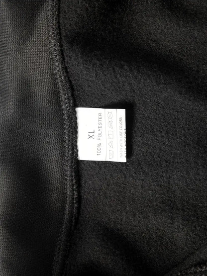Moletom masculino com forro de lã e meio zíper - Pulôver quente e casual para outono e inverno