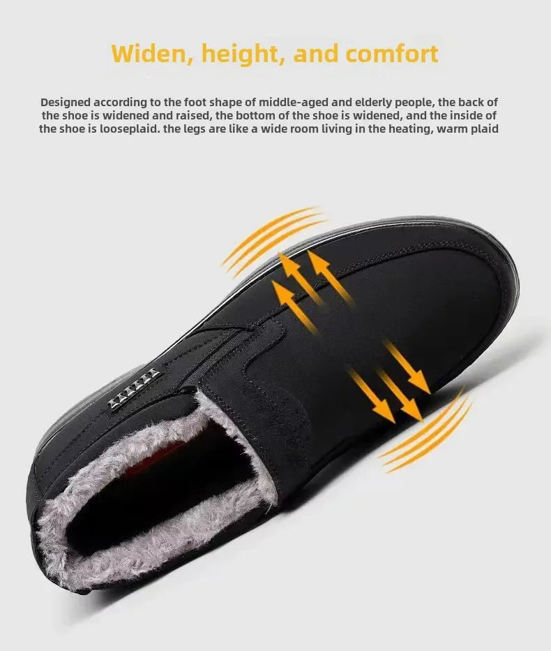 Jackson™ - Botas ortopédicas impermeáveis ​​com forro de pelúcia