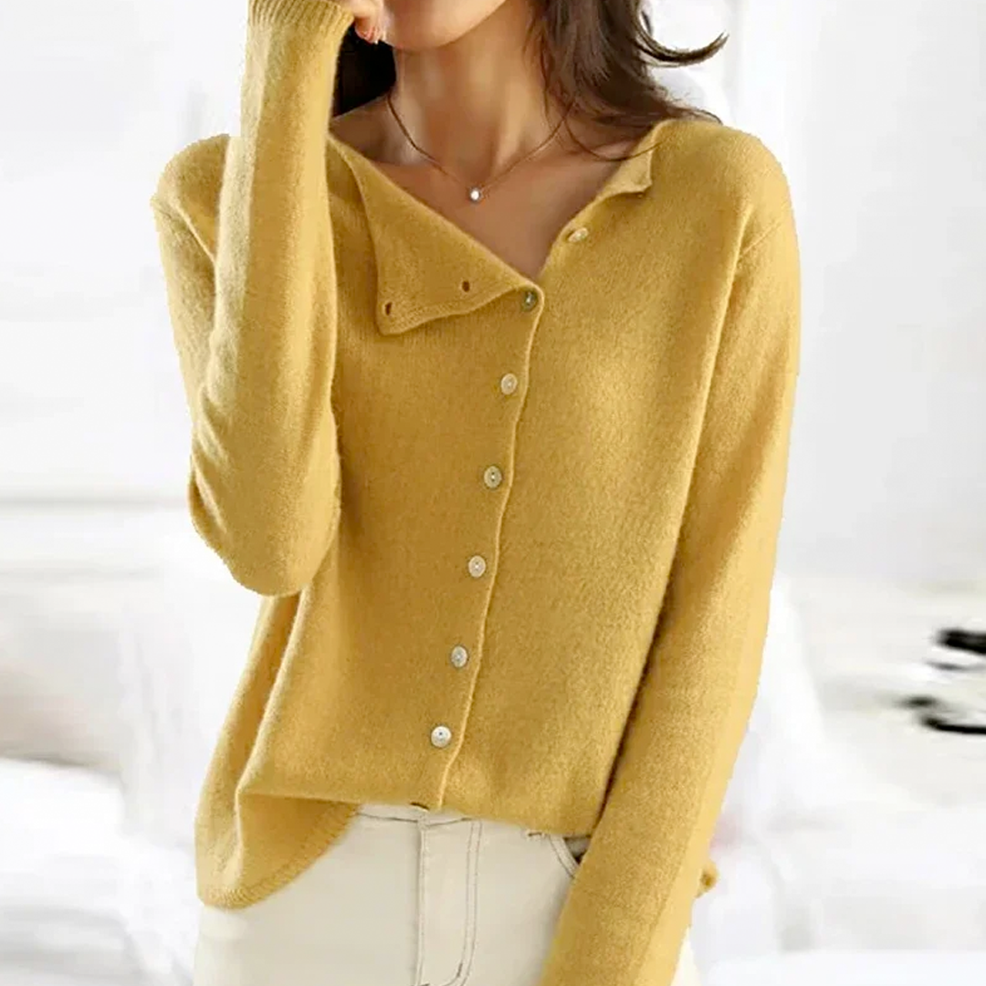 Avery™ - Eleganter weicher Wollcardigan