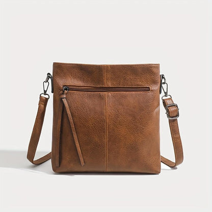Addison™ Simple Elegance | Bolsa transversal quadrada retrô