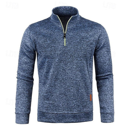 Liam™ – Stilvolles Poloshirt mit Stehkragen und langen Ärmeln
