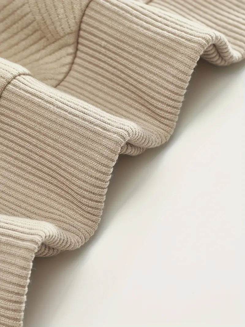 Erick | Vintage-Pullover mit Reißverschluss und geometrischem Design