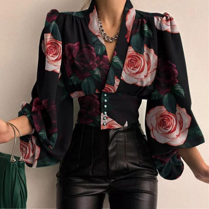 Lina™ - Blusa Hipline Clássica Luxo