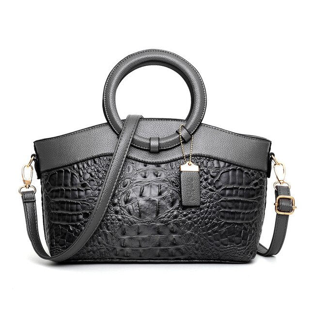 Ella™ Classic Croc | Vielseitige Vintage Tasche